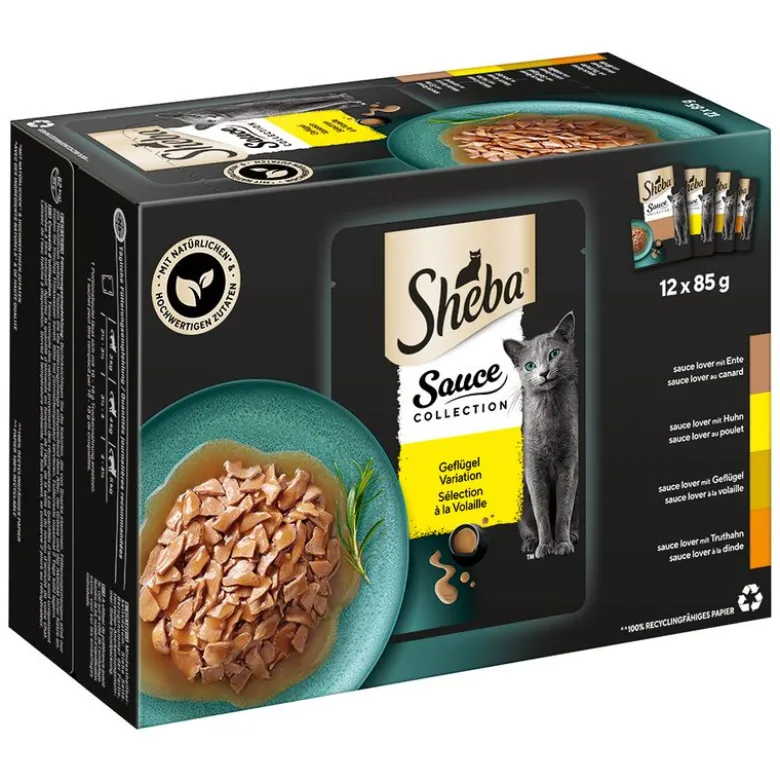 Sheba Selection Pouches -säästöpakkaus 48 x 85 g