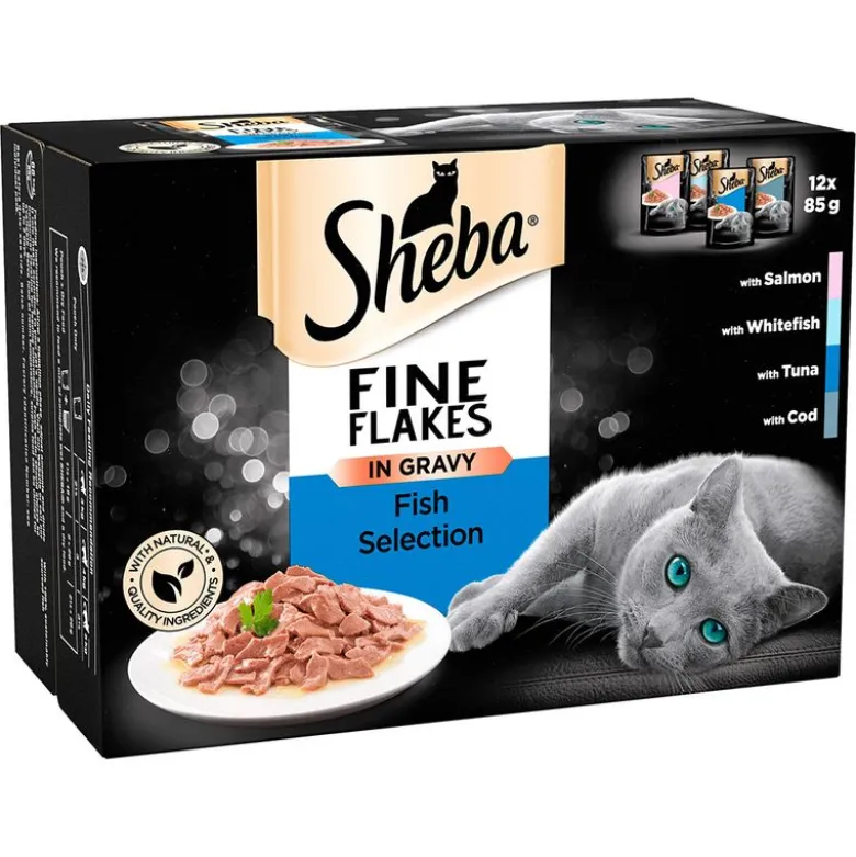 Sheba Selection Pouches -säästöpakkaus 48 x 85 g