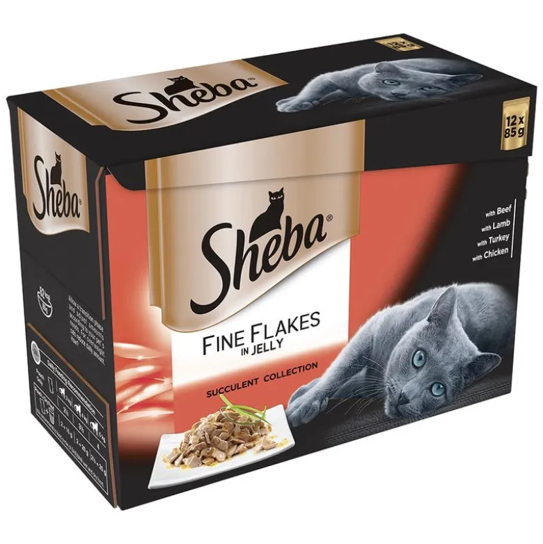 Sheba Selection Pouches -säästöpakkaus 48 x 85 g