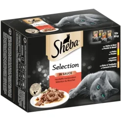 Sheba Selection Pouches -säästöpakkaus 48 x 85 g