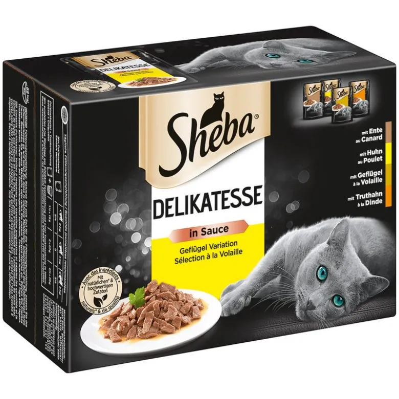 Sheba Selection Pouches -säästöpakkaus 48 x 85 g