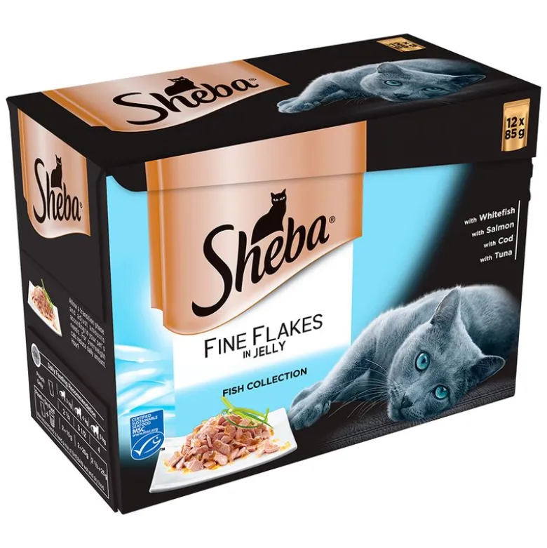 Sheba Selection Pouches -säästöpakkaus 48 x 85 g