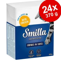 Smilla Chunks in Sauce säästöpakkaus 24 x 370 g