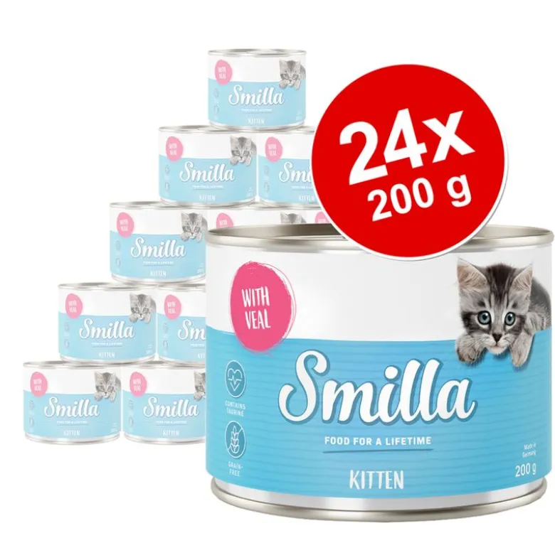 Smilla Kitten -säästöpakkaus 24 x 200 g