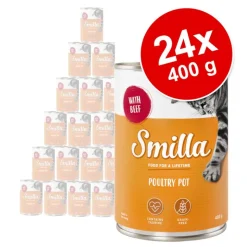 Smilla-siipikarjapata -säästöpakkaus 24 x 400 g