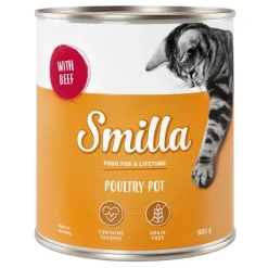 Smilla-siipikarjapata -säästöpakkaus 24 x 800 g