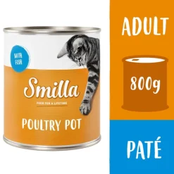 Smilla-siipikarjapata -säästöpakkaus 24 x 800 g