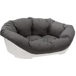 Sofà-päällyste Anthracite Ferplast Siesta Deluxe -koirankoriin