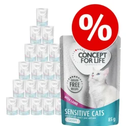 Säästöpakkaus Concept for Life viljaton 48 x 85 g