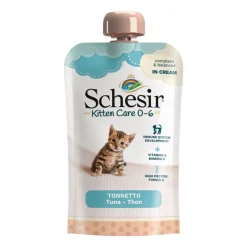 Säästöpakkaus Schesir Kitten in Cream 20 x 150 g