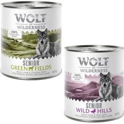 Säästöpakkaus Wolf of Wilderness Senior 24 x 800 g