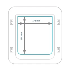 SureFlap XXL -mikrosiruluukku