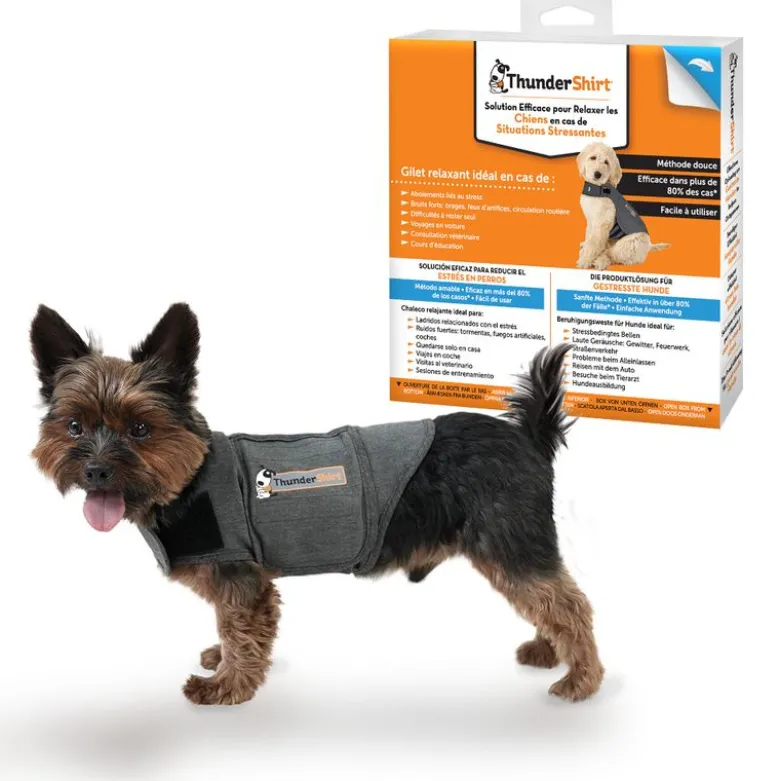 ThunderShirt® rauhoittava liivi, harmaa