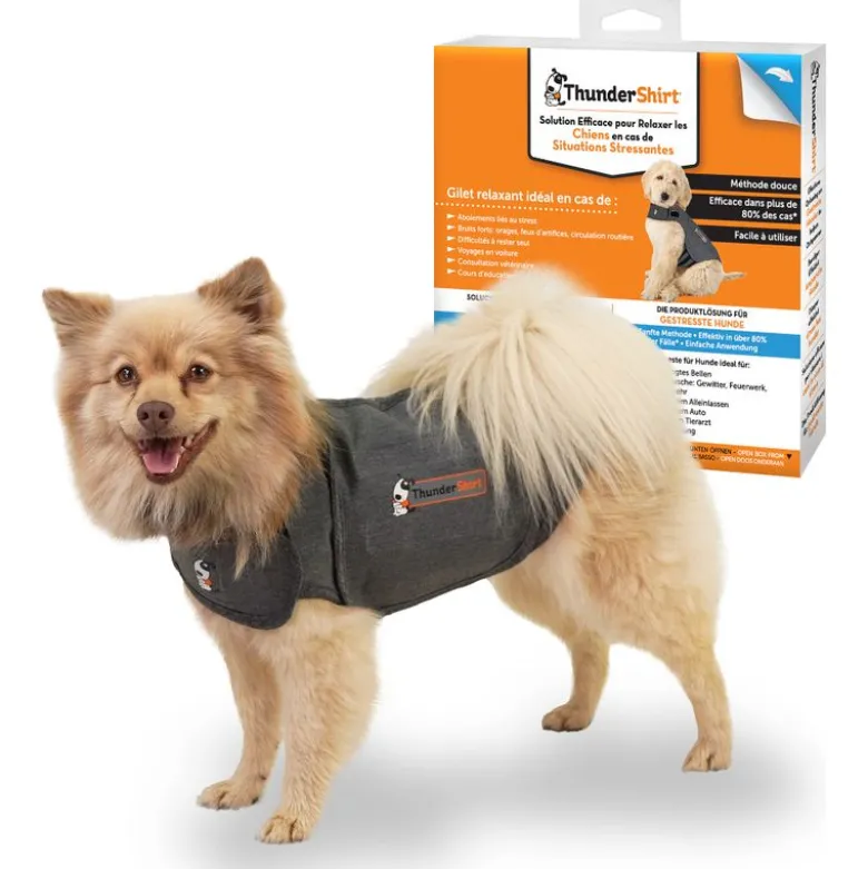 ThunderShirt® rauhoittava liivi, harmaa