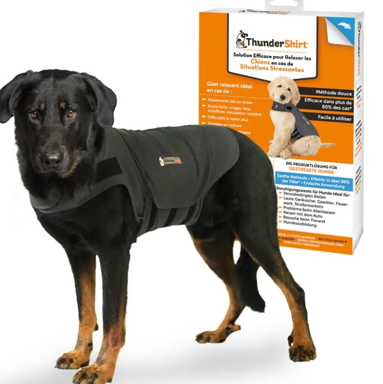 ThunderShirt® rauhoittava liivi, harmaa