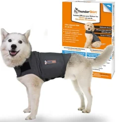 ThunderShirt® rauhoittava liivi, harmaa
