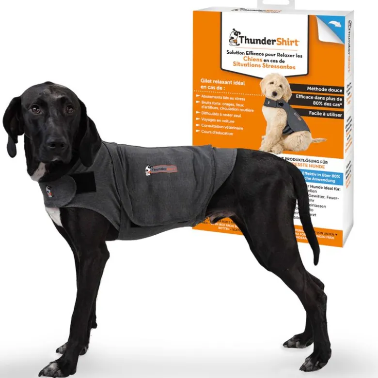 ThunderShirt® rauhoittava liivi, harmaa