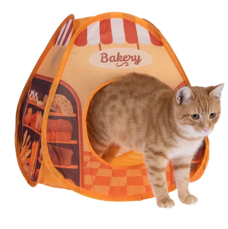 TIAKI Bakery -leikkiteltta kissalle