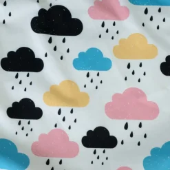 TIAKI Clouds -käännettävä sadetakki koiralle