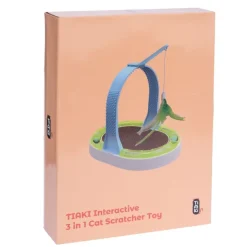 TIAKI 3-in-1 -raapimislelu kissoille