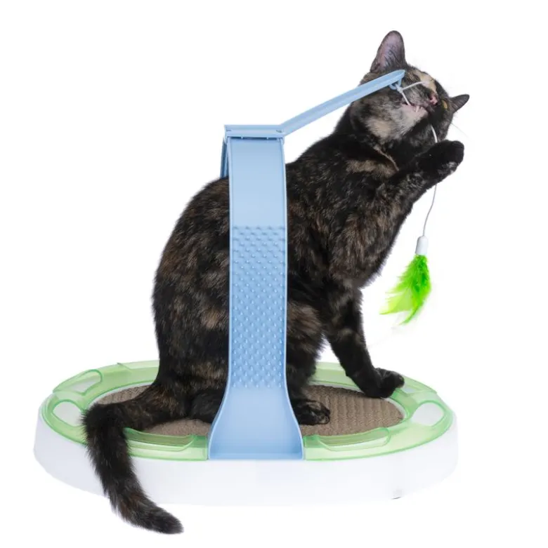 TIAKI 3-in-1 -raapimislelu kissoille