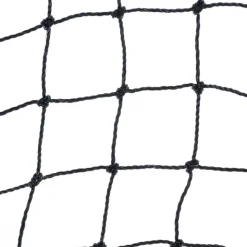 TIAKI -kissan turvaverkko teräslankavahvikkeella, musta