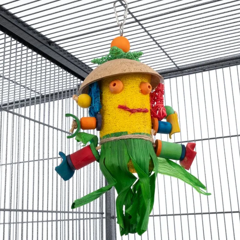 TIAKI Loofah Man -linnunlelu