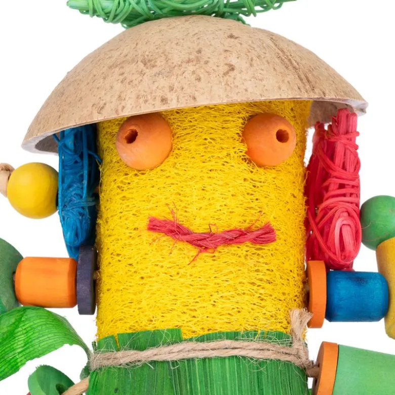 TIAKI Loofah Man -linnunlelu