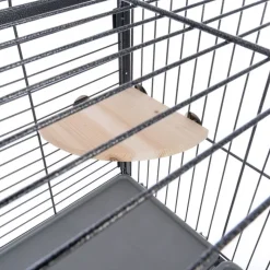 TIAKI puinen kulmataso pieneläimille