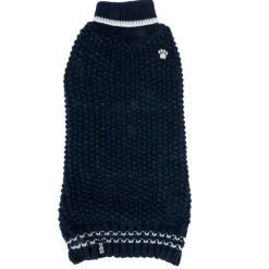 TIAKI Reflective Knit -koiranpusero, tummansininen
