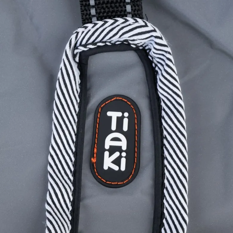 TIAKI Reflective Steel -koiran sadetakki
