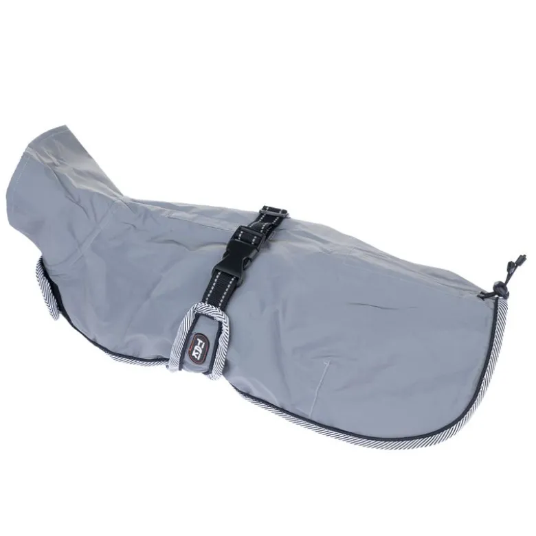 TIAKI Reflective Steel -koiran sadetakki
