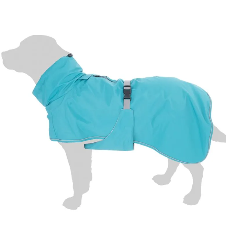 TIAKI Teal -koiran sadetakki