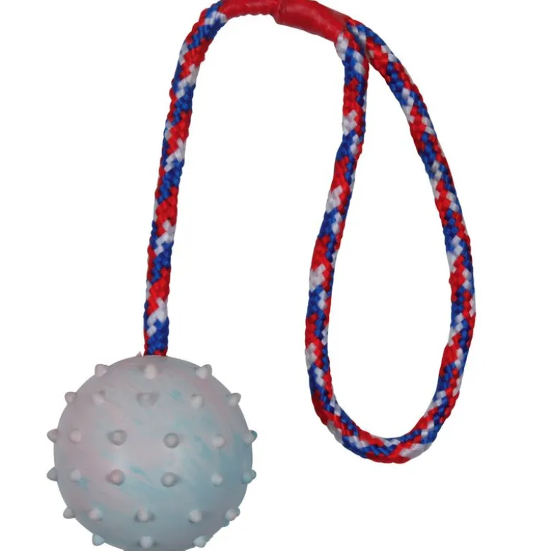 Trixie-lelusetti: köysilelu, frisbee, kumipallo