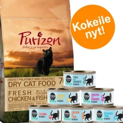 Tutustumispaketti: Purizon 400 g & Cosma Nature 6 x 70 g