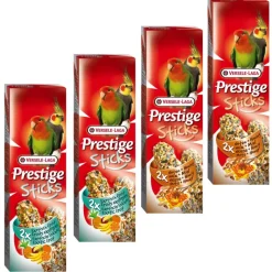 Versele-Laga Prestige Sticks -lajitelma pienille papukaijoille