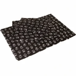 Vetbed® Isobed SL Paw -koiranpeitto, musta/harmaa