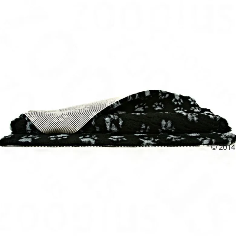 Vetbed® Isobed SL Paw -koiranpeitto, musta/harmaa