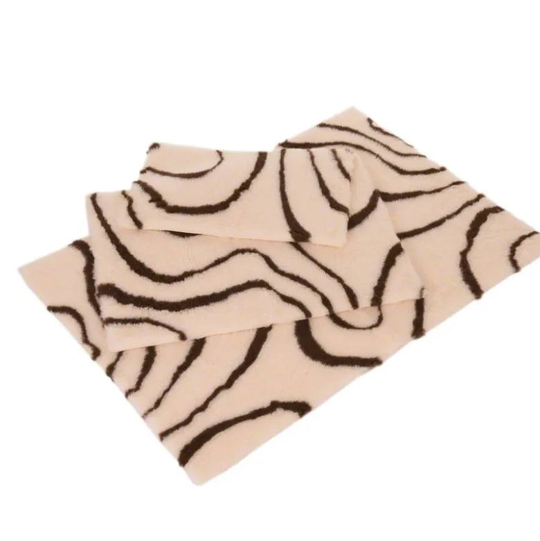 Vetbed® Isobed SL Wave -lemmikinpeitto, kerma/ruskea