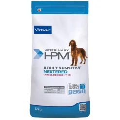Virbac Veterinary HPM Adult Sensitive Neutered Dog Large & Medium