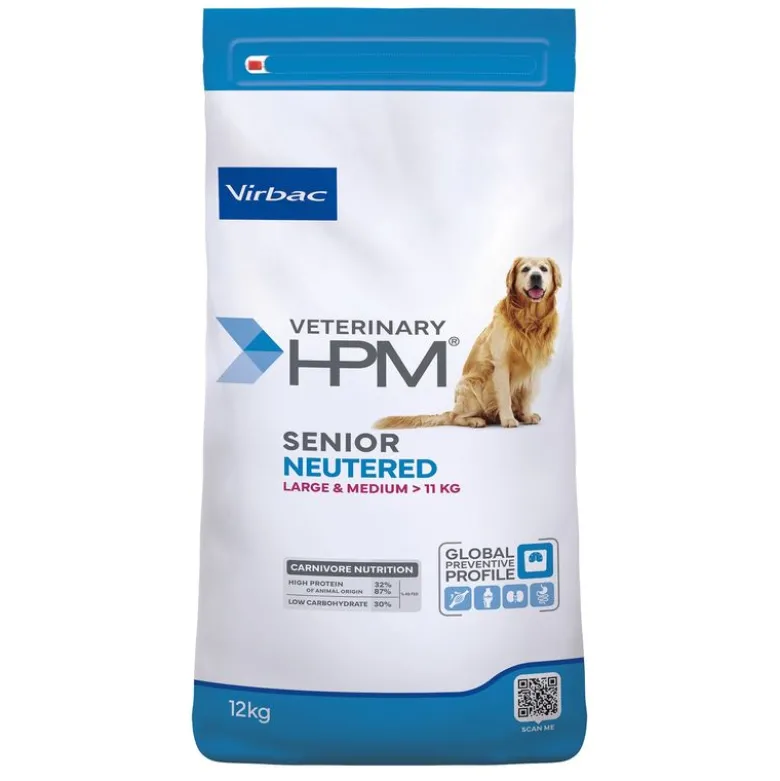 Virbac Veterinary HPM Senior Dog Neutered Large & Medium