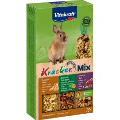 Vitakraft Kräcker Trio Mix -kääpiökaninkeksit