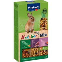 Vitakraft Kräcker Trio Mix -kääpiökaninkeksit