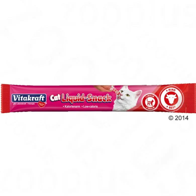 Vitakraft Liquid-Snack -säästöpakkaus, 24 x 15 g