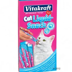 Vitakraft Liquid-Snack -säästöpakkaus, 24 x 15 g