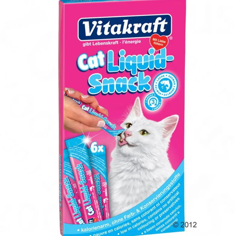 Vitakraft Liquid-Snack -säästöpakkaus, 24 x 15 g