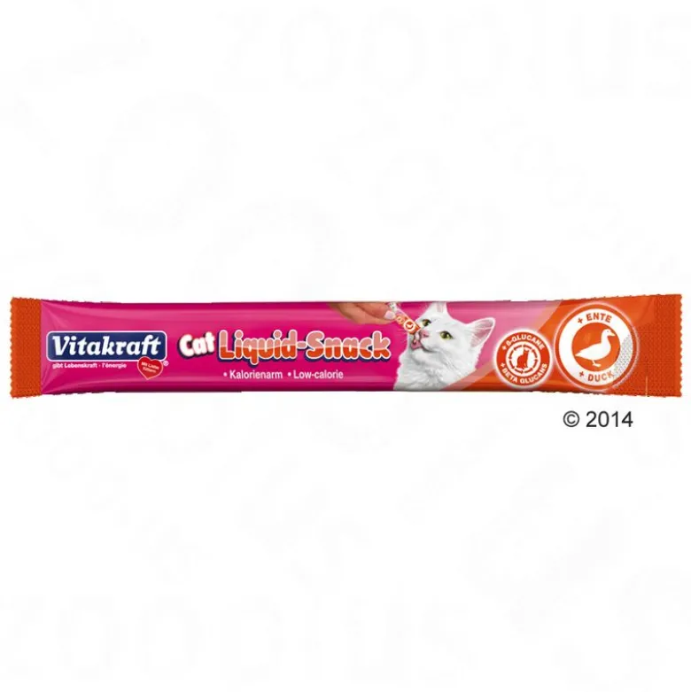 Vitakraft Liquid-Snack -säästöpakkaus, 24 x 15 g