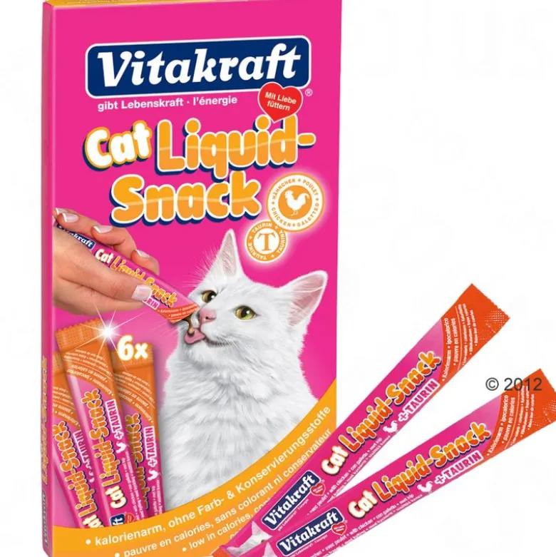 Vitakraft Liquid-Snack -säästöpakkaus, 24 x 15 g