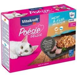 Vitakraft Poésie DéliSauce -sekoituspakkaus 6 x 85 g