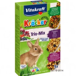 Vitakraft Trio-Mix -kaninkeksisekoitus